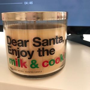 BBW Merry Cookie 3 Wick Candle.